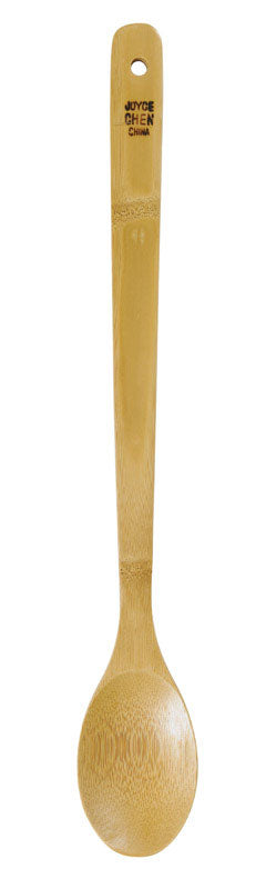 ESCALI, Joyce Chen Natural Burnished Bamboo Spoon 15 L in.