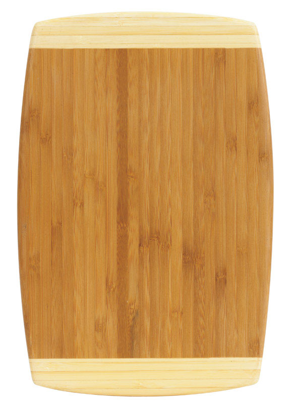 ESCALI, Joyce Chen Natural Handcrafted Bamboo Food-Safe Cutting Board 12 L x 8 W x 0.75 Thick in.