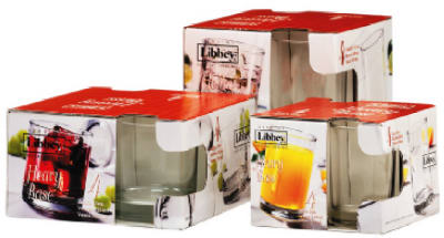 Libbey Glass, Juice Glasses, Crystal Pattern, 5-oz., 4-Pk.