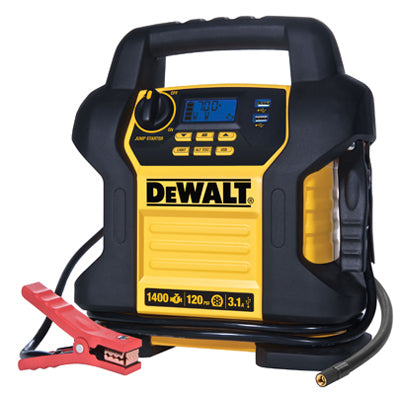 DeWalt, Jump Starter With Air Compressor, 120 PSI