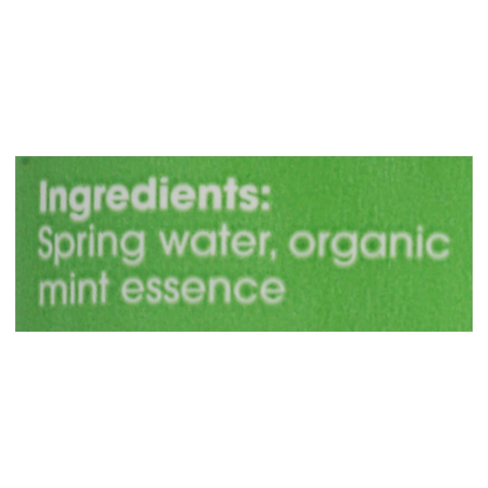 Just Water, Just Water - Water Mint Infused - Case of 12 - 16.9 FZ (Pack of 12)