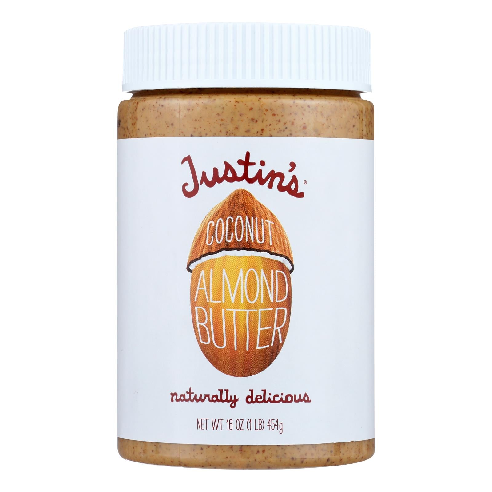 Justin'S Nut Butter, Justin's Nut Butter - Almond Butter Coconut - Case of 6 - 16 OZ (Pack of 6)