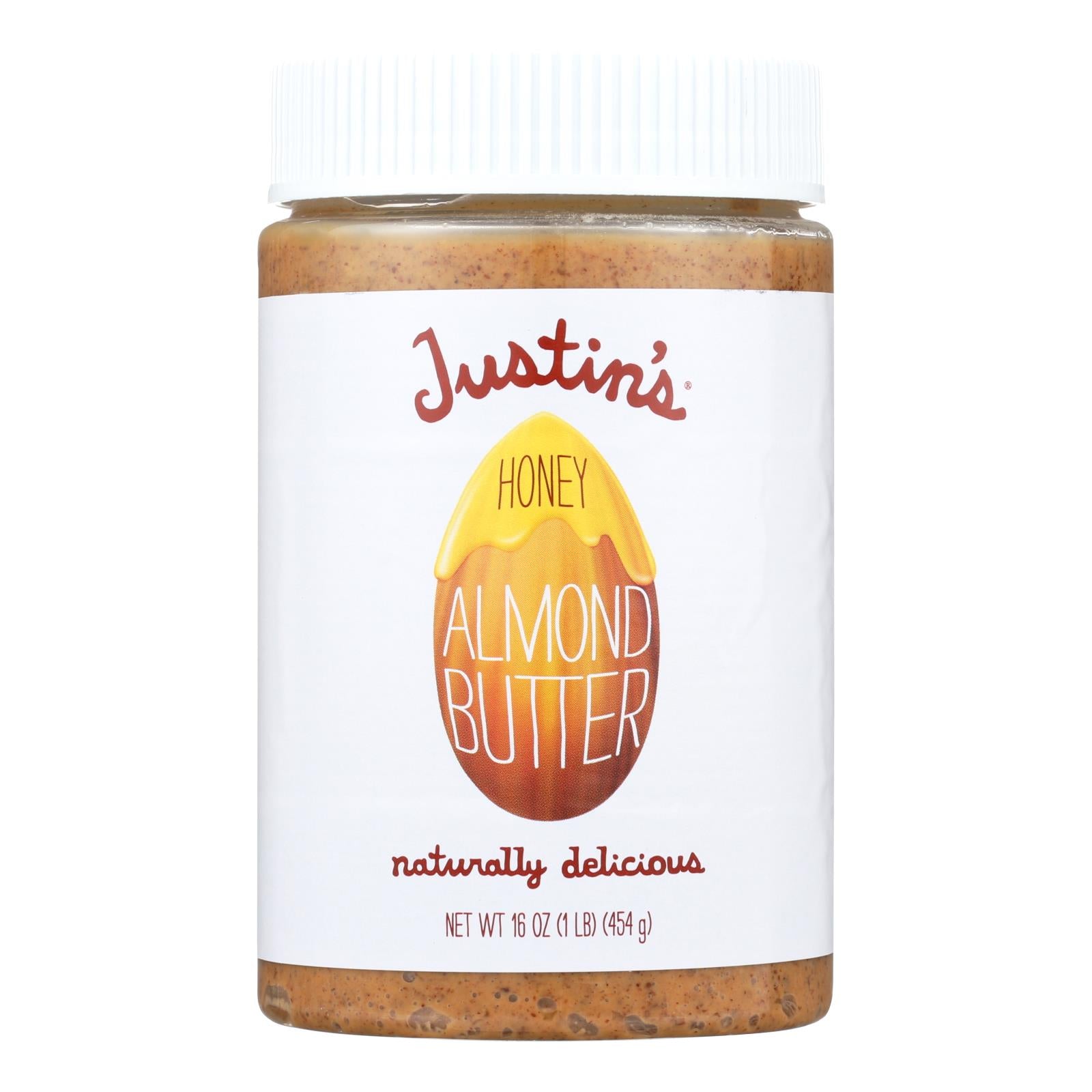 Justin'S Nut Butter, Justin's Nut Butter Almond Butter - Honey - Case of 6 - 16 oz. (Pack of 6)