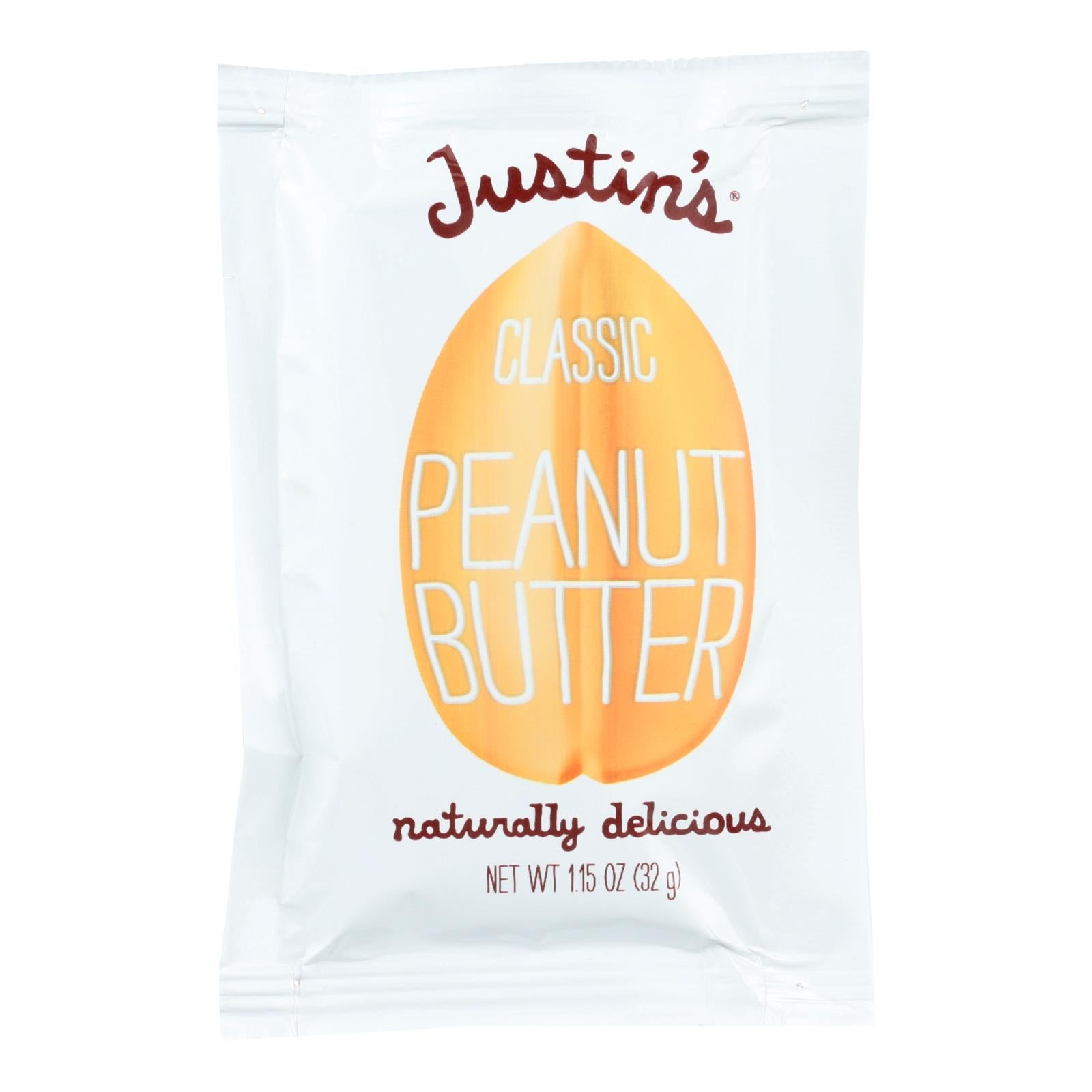 Justin'S Nut Butter, Justin's Nut Butter Squeeze Pack - Peanut Butter - Classic - Case of 10 - 1.15 oz. (Pack of 10)