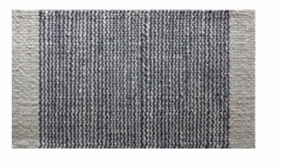 Fibre World, Jute Ivory & Anthracite Rug, 24 x 36-In.