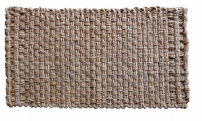 Fibre World, Jute Panama Coil Rug, Natural Tan, 24 x 36-In.