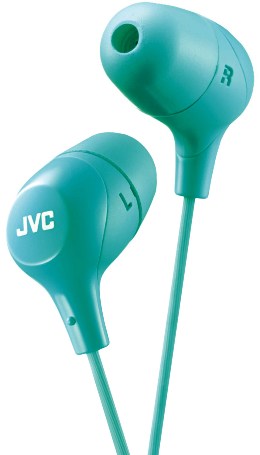 JENSEN DISTRIBUTIONS SERVICES, Jvc Hafx38g Green Marshmallow Inner-Ear Headphones