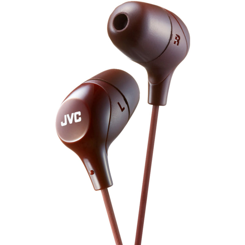 JENSEN DISTRIBUTIONS SERVICES, Jvc Hafx38t Chocolate Marshmallow Inner-Ear Headphones