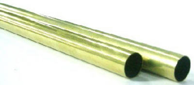 K&S, K & S Round Brass Tube 7/32 Dia. x 12 L in. for Plumbing/HVAC/Automotive