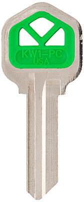 Kaba Ilco Corp, KABA ILCO KWIKSET GREEN KEY BLANK (Pack of 5)