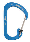 NITE IZE INC, KEYCHAIN SLDLCK #4 BLUE (Pack of 6)