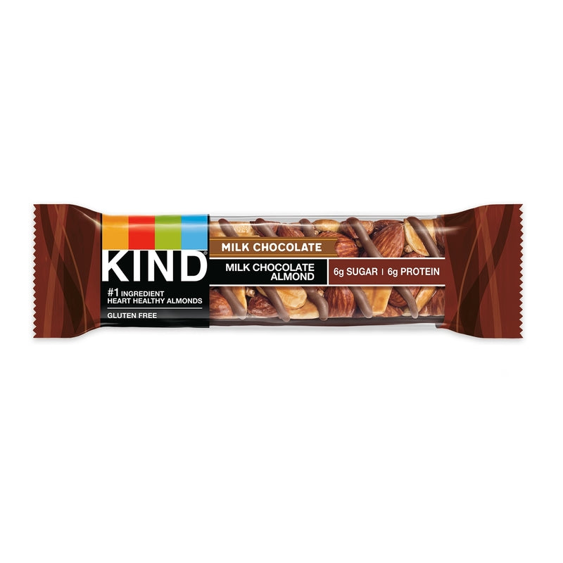 W H EDWARDS CO, KIND Milk Chocolate Almond Snack Bar 1.4 oz (Pack of 12)