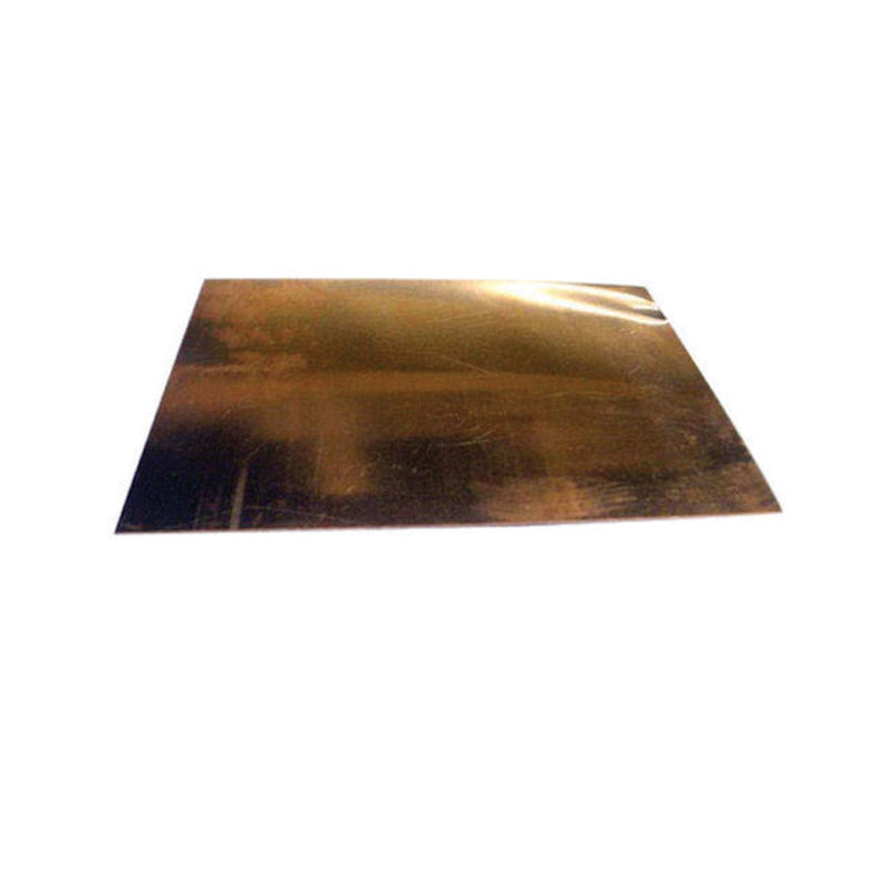 K&S, K&S 0.008 in. X 6 in. W X 12 in. L Coated Bright Phosphorus Bronze Plain Sheet Metal