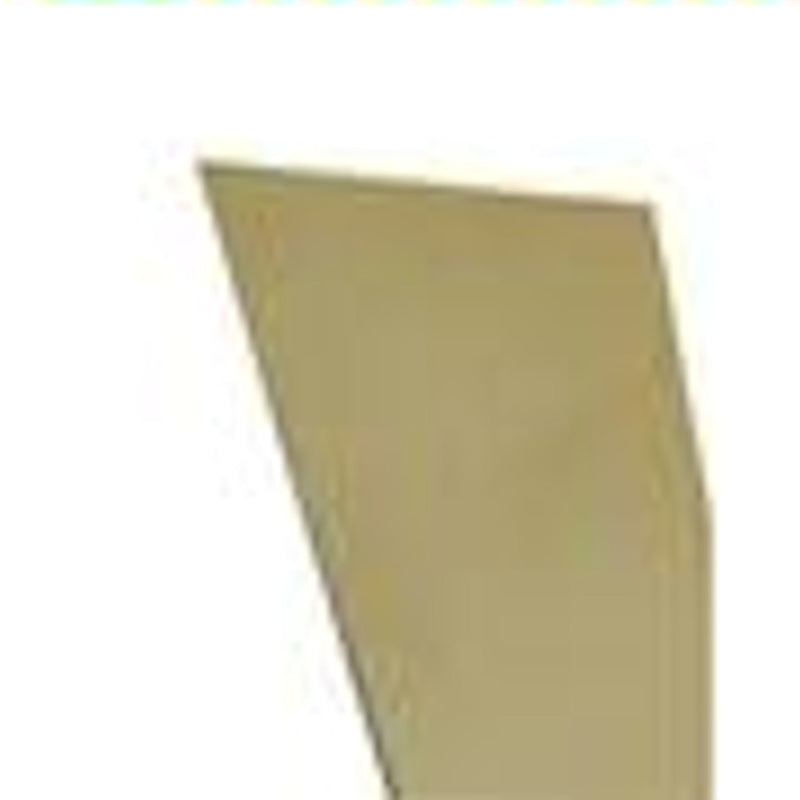 K&S, K&S 0.01 in. X 6 in. W X 12 in. L Mill Brass Plain Sheet Metal