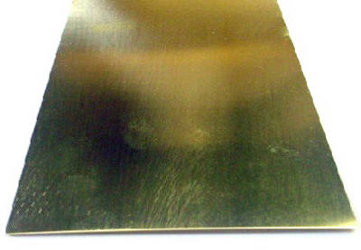 K&S, K&S 0.01 in. x 4 in. W x 10 in. L Brass Sheet Metal (Pack of 6)