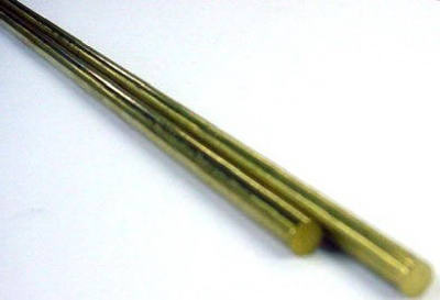 K&S, K&S 0.020 in. D X 12 in. L Brass Rod 5 pk