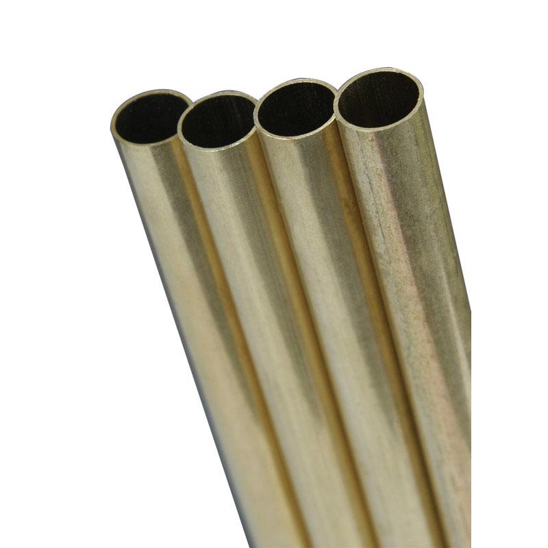 K&S, K&S 1/16 in. D X 1 in. L Round Brass Tube 3 pk