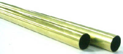 K&S, K&S 1/2 in. Dia. x 36 in. L Round Brass Tube 4 pk (Pack of 4)