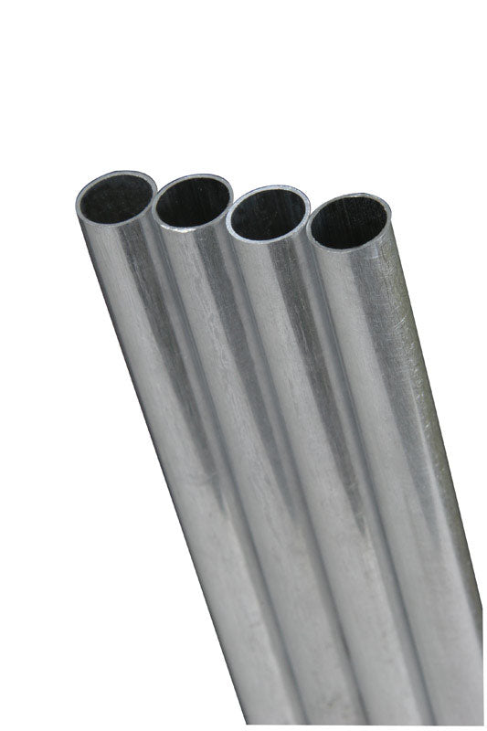 K&S, K&S 1/4 in. Dia. x 3 ft. L Round Aluminum Tube (Pack of 5)