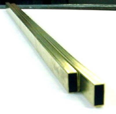 K&S, K&S 3/8 in. W X 12 in. L Rectangular Brass Tube 1 pk