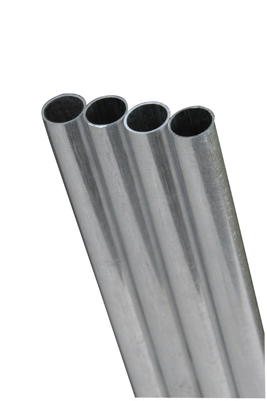 K&S, K&S 9/32 in. Dia. x 3 ft. L Round Aluminum Tube (Pack of 5)