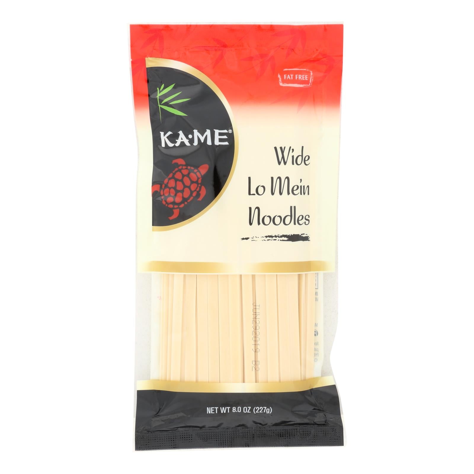 Ka'Me, Ka'Me Wide Lo Mein Noodles - Case of 12 - 8 oz. (Pack of 12)