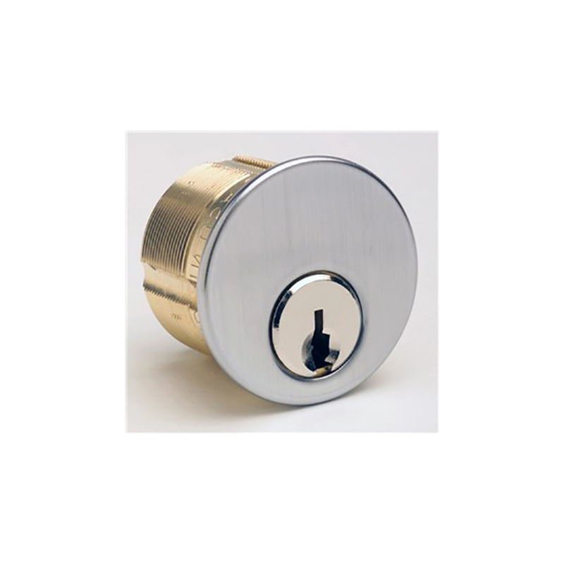 ILCO KABA CORP, Kaba Ilco KW9 Brass Mortise Cylinder Keyed Differently (Pack of 10).