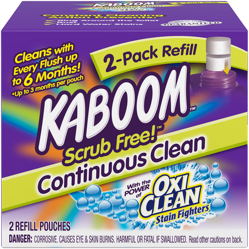 CHURCH & DWIGHT, Kaboom Scrub Free Fresh Scent Toilet Bowl Cleaner 2 oz Tablet