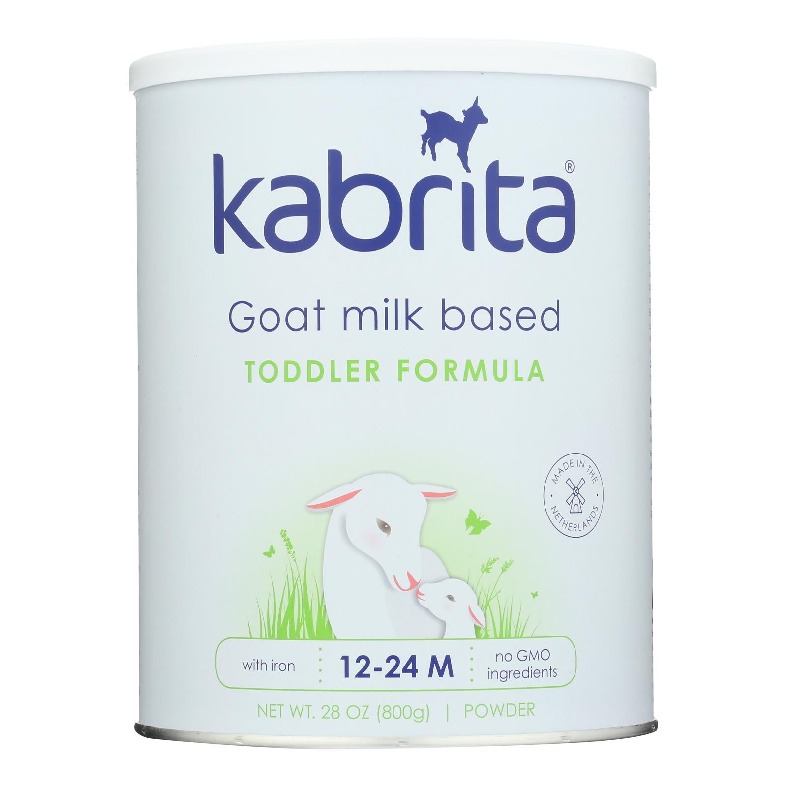 Kabrita, Kabrita Goat Milk Toddler Formula - 12-24 Months - Case of 6 - 28 oz (Pack of 6)