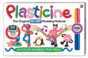 Kahootz Llc, Kahootz 01252 14 Oz Plasticine Modeling Material 24-Color Pack