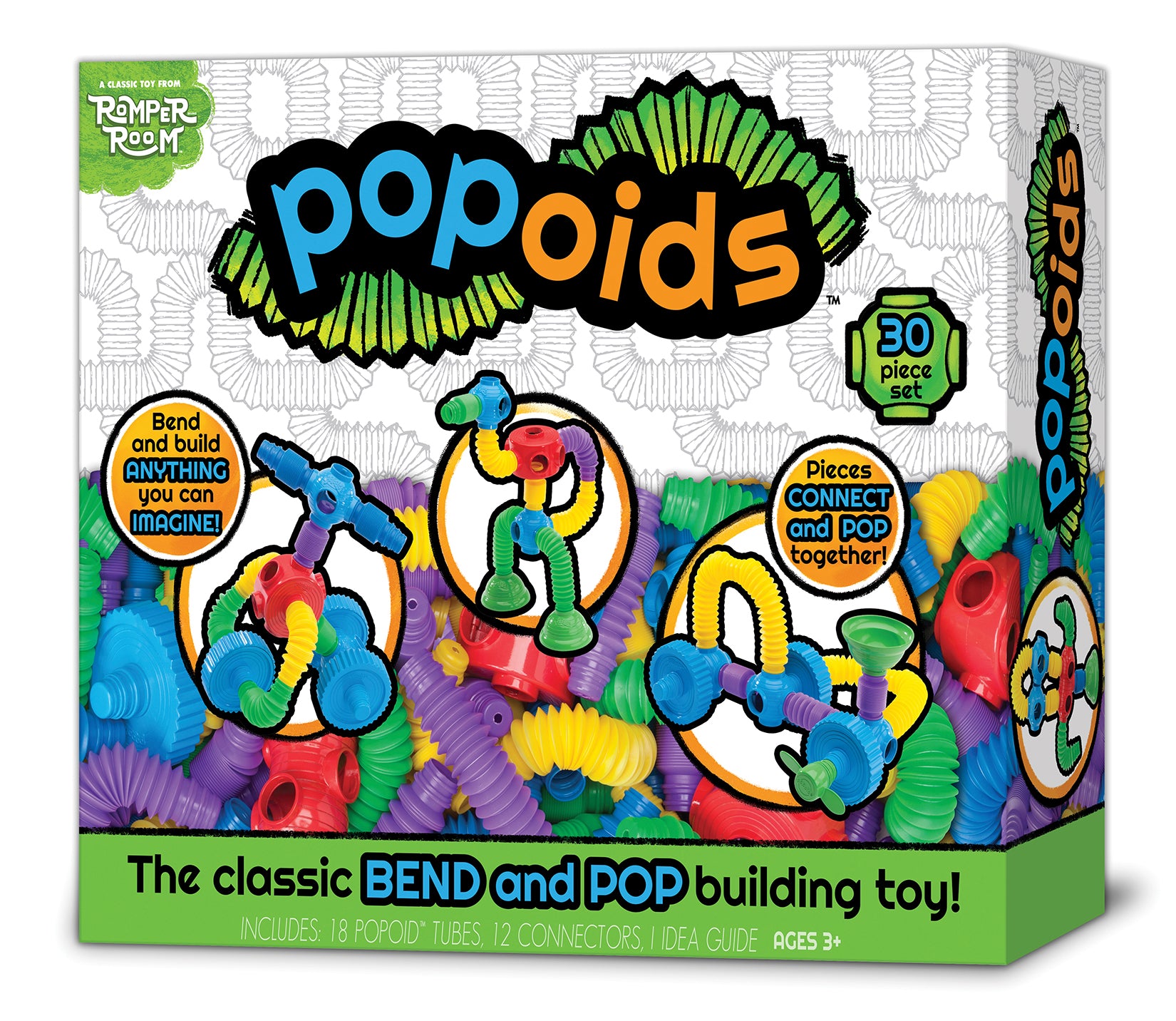 Kahootz Llc, Kahootz 01565 Popoids 30 Piece Set