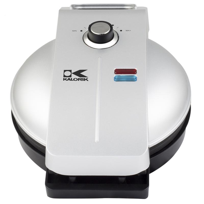 TEAM INTERNATIONAL GROUP, Kalorik 1 waffle Silver Aluminum Belgian Waffle Maker