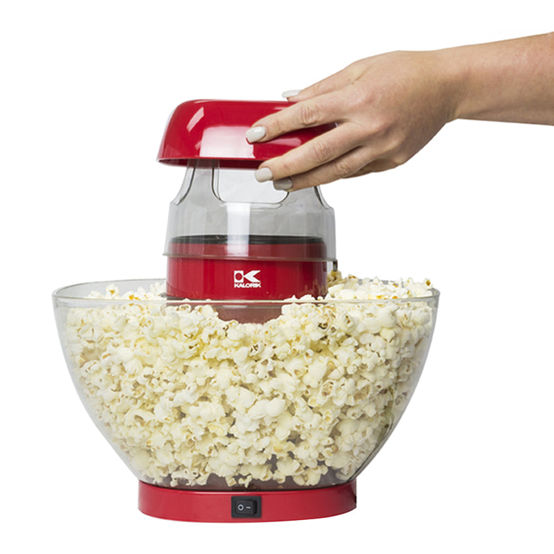 TEAM INTERNATIONAL GROUP, Kalorik Volcano Red 2.8 oz Air Popcorn Maker