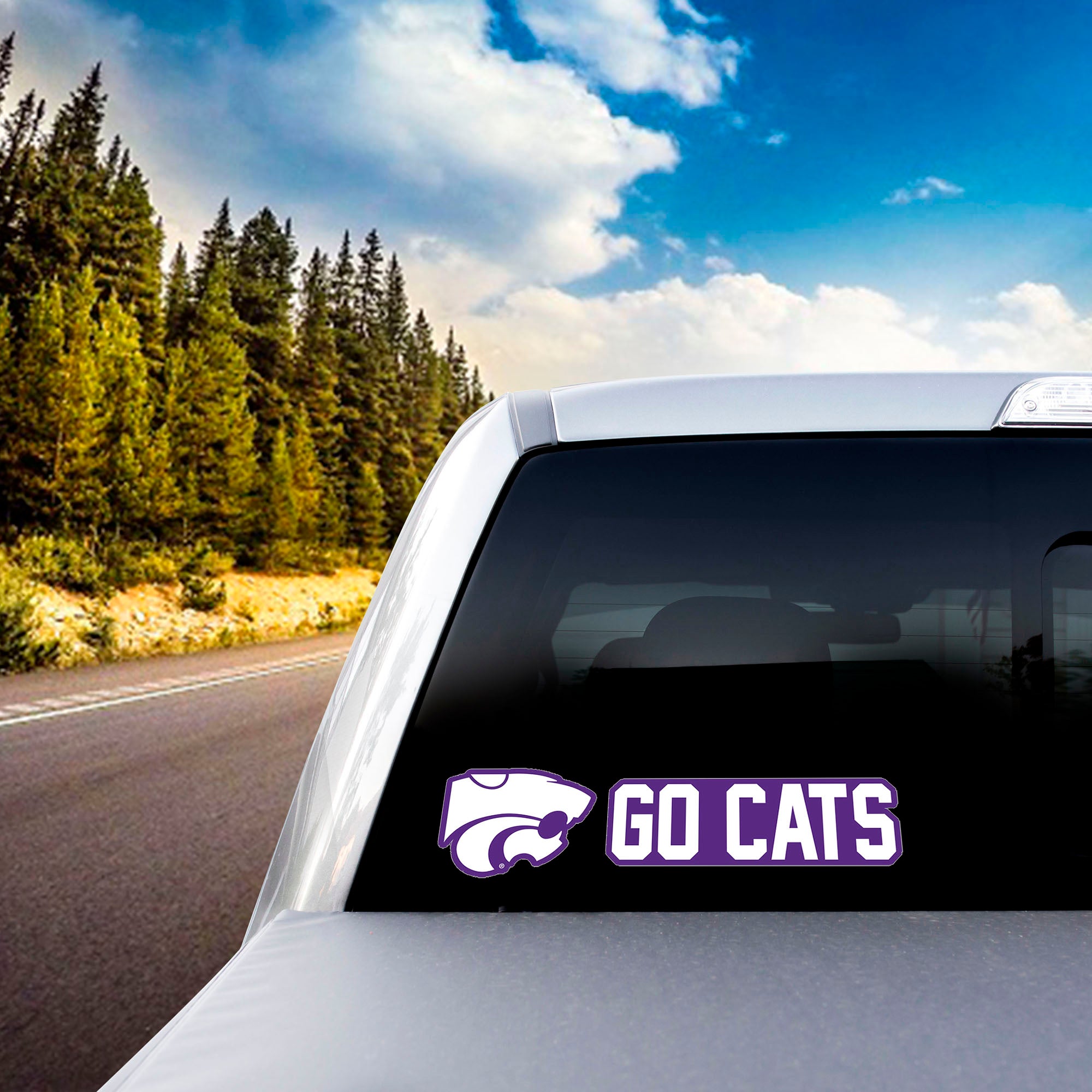 FANMATS, Kansas State University 2 Piece Decal Sticker Set