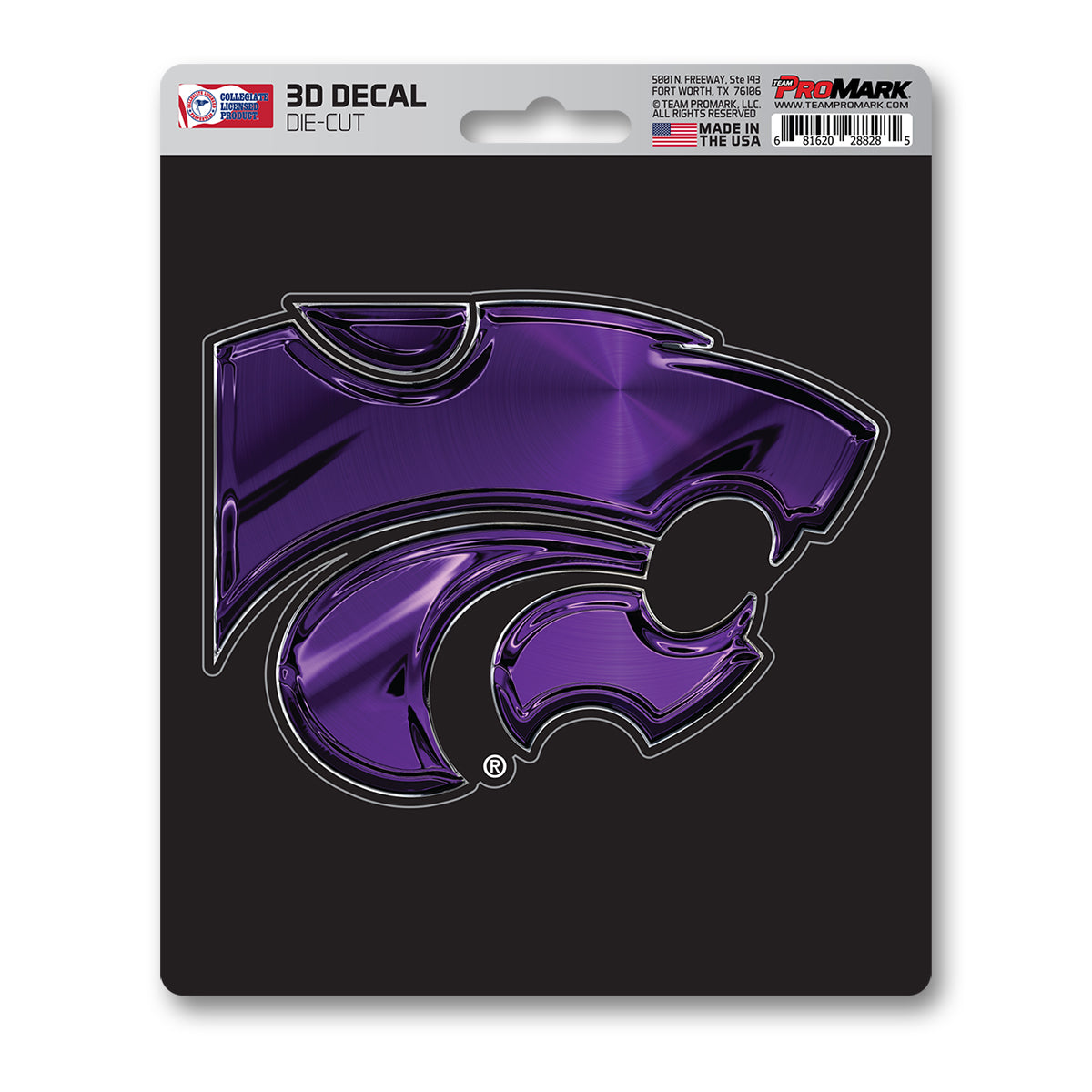 FANMATS, Kansas State University 3D Decal Sticker