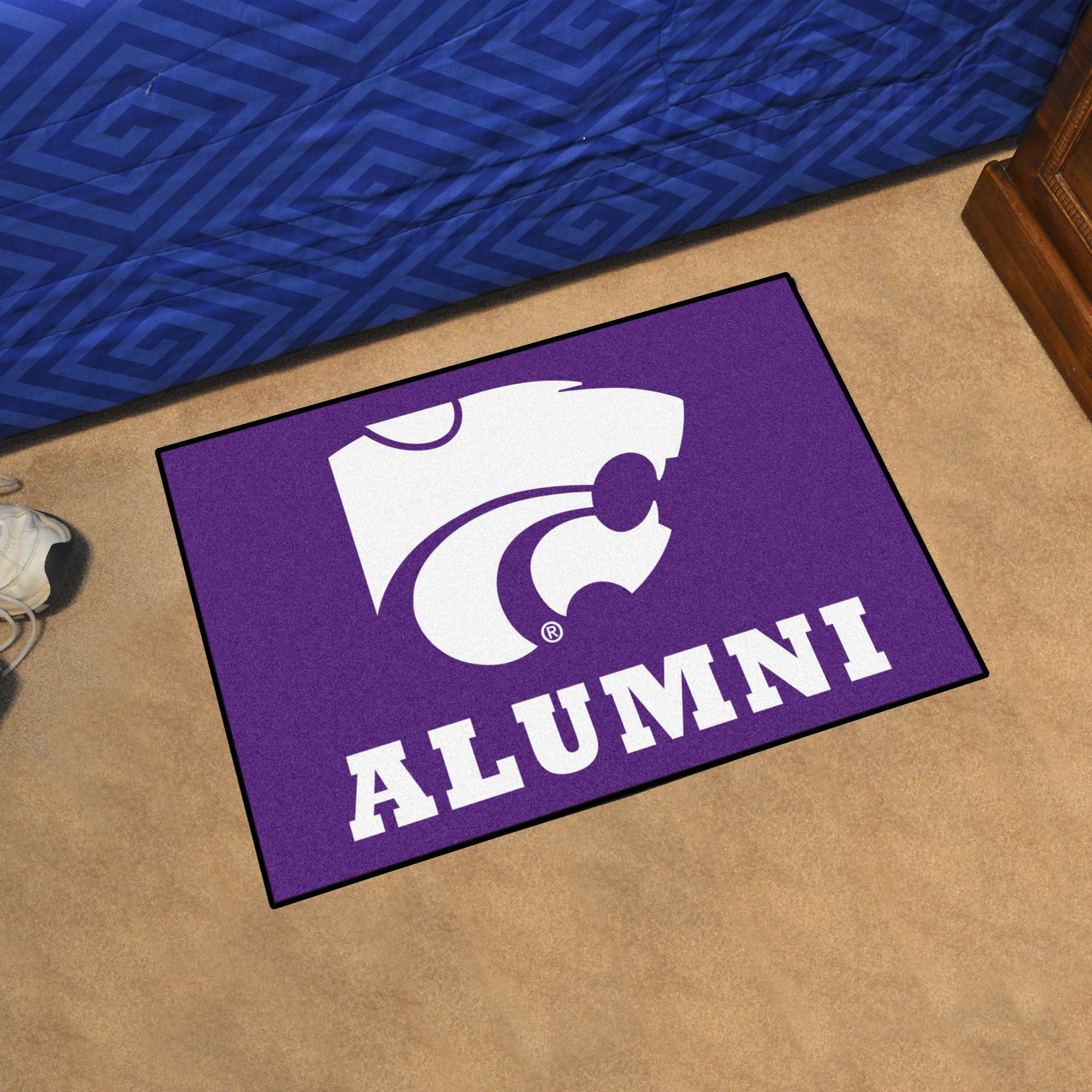 FANMATS, Kansas State University Alumni Rug - 19in. X 30in.