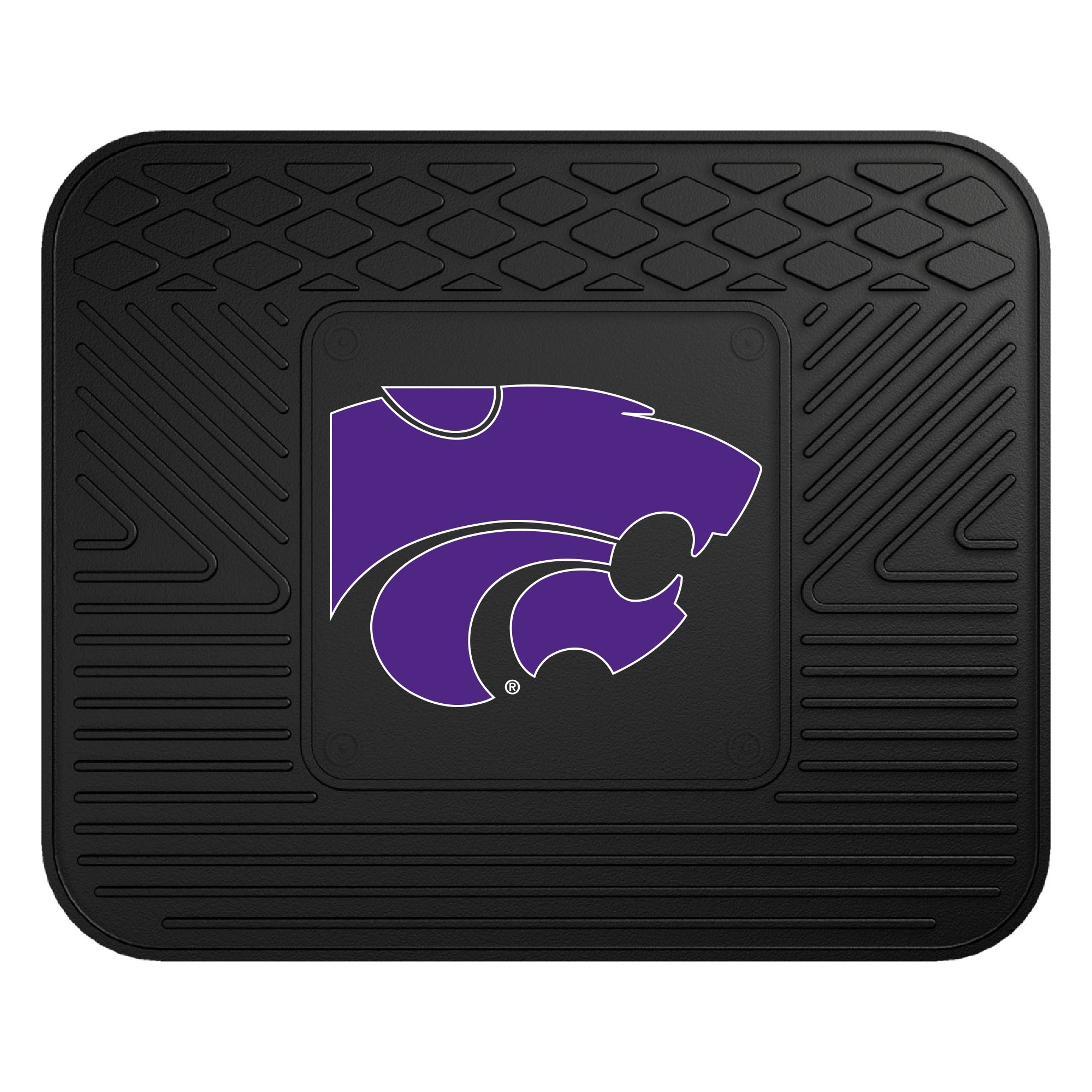 FANMATS, Kansas State University Back Seat Car Mat - 14in. x 17in.