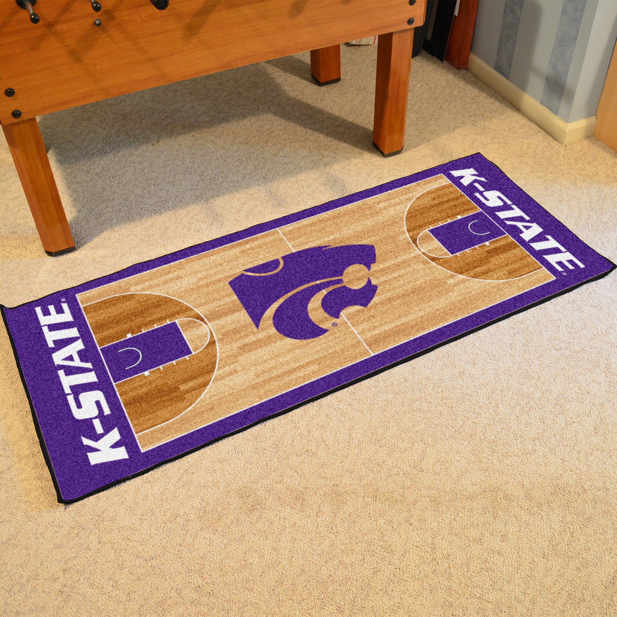 FANMATS, Kansas State University Court Runner Rug - 30in. x 72in.