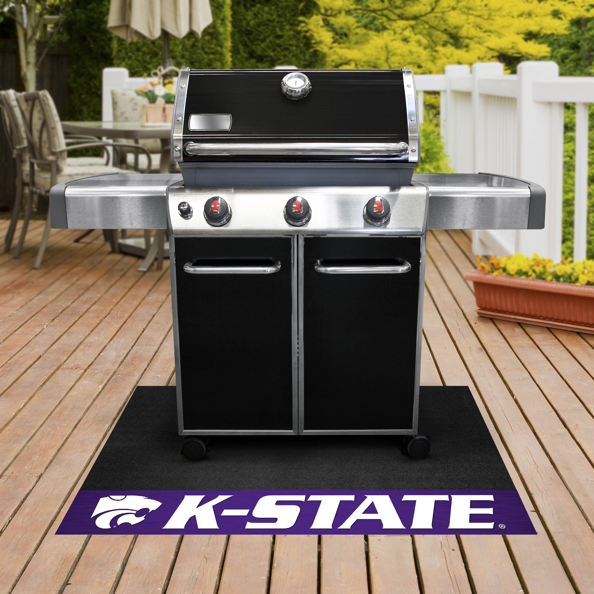 FANMATS, Kansas State University Grill Mat - 26in. x 42in.