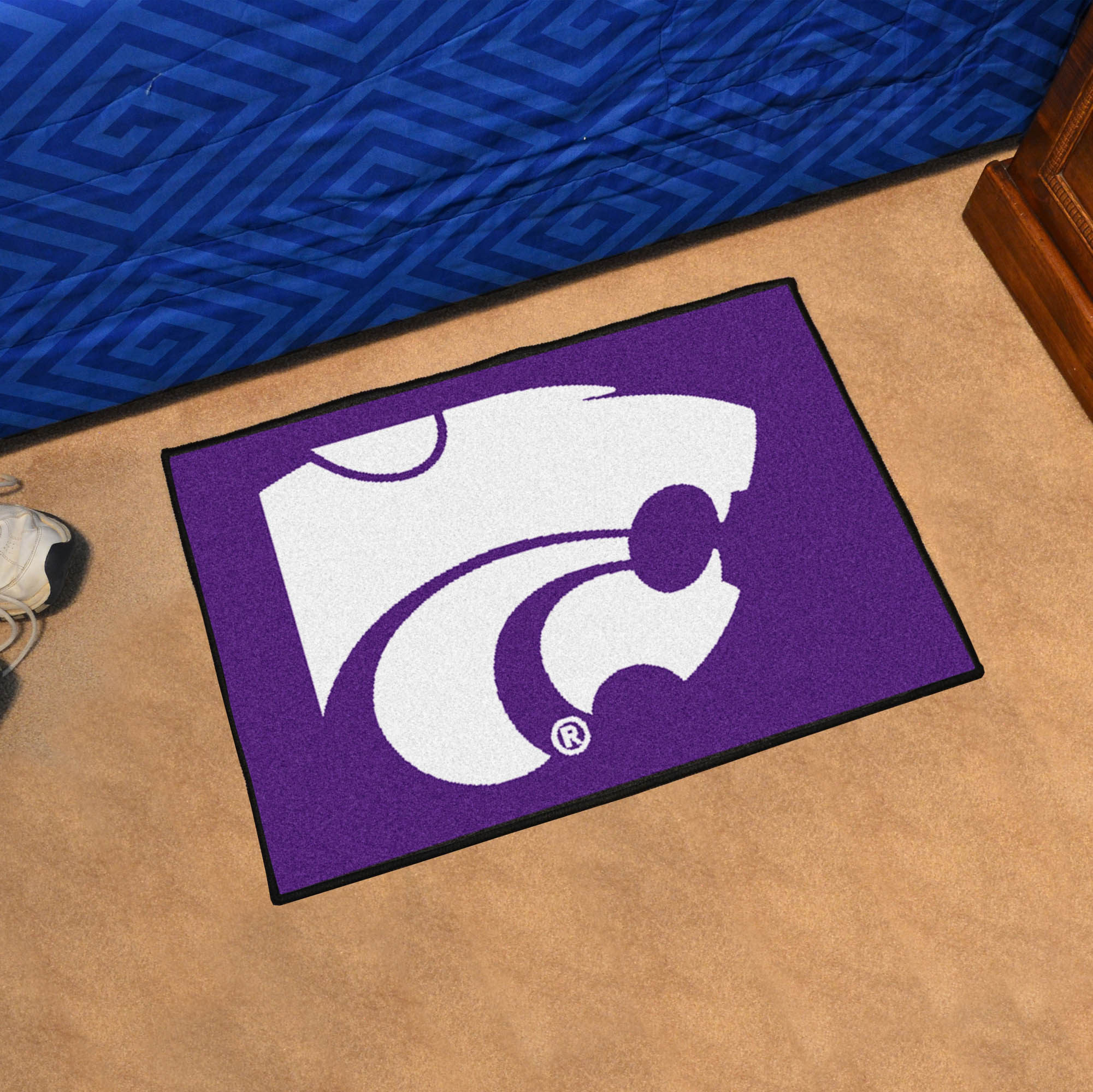 FANMATS, Kansas State University Rug - 19in. x 30in.