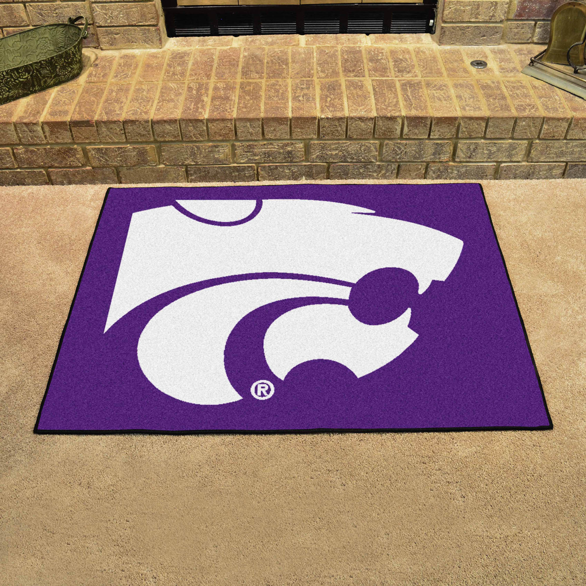 FANMATS, Kansas State University Rug - 34 in. x 42.5 in.