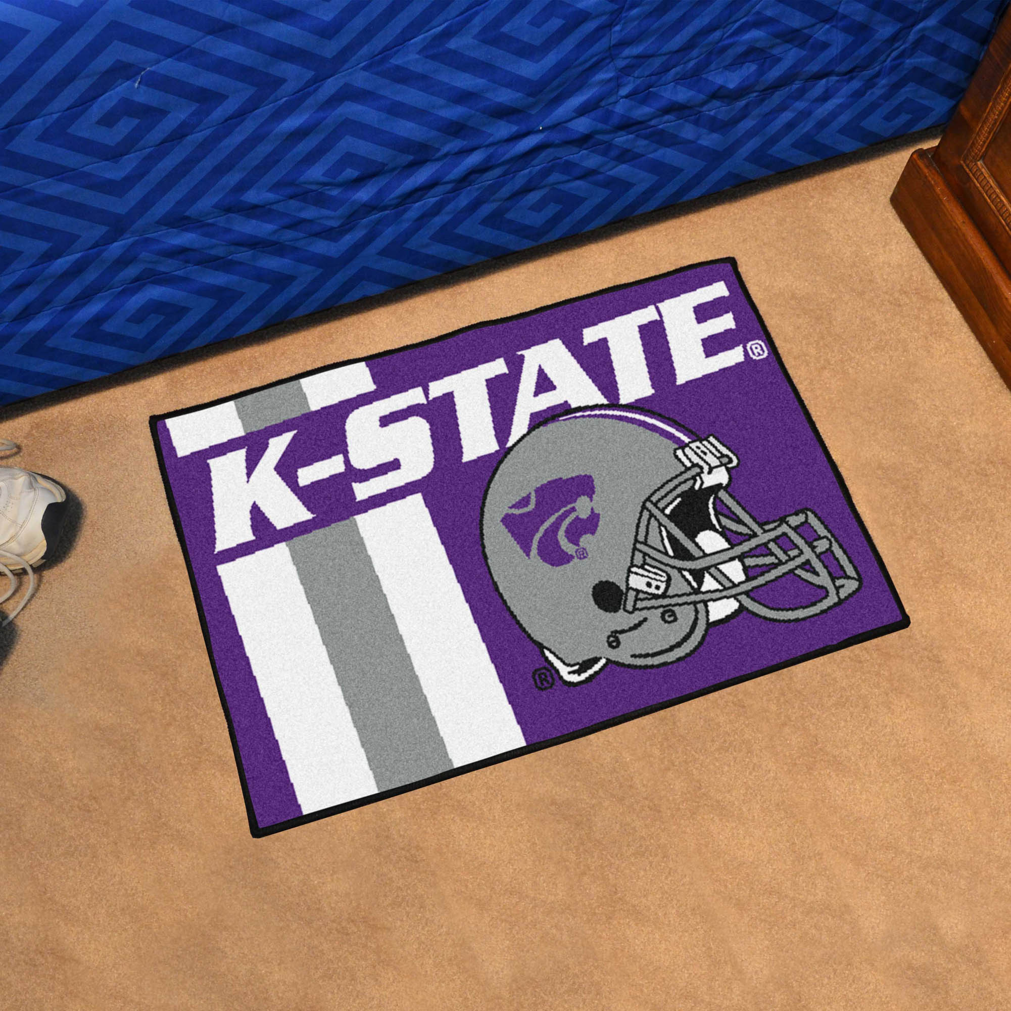 FANMATS, Kansas State University Uniform Rug - 19in. x 30in.