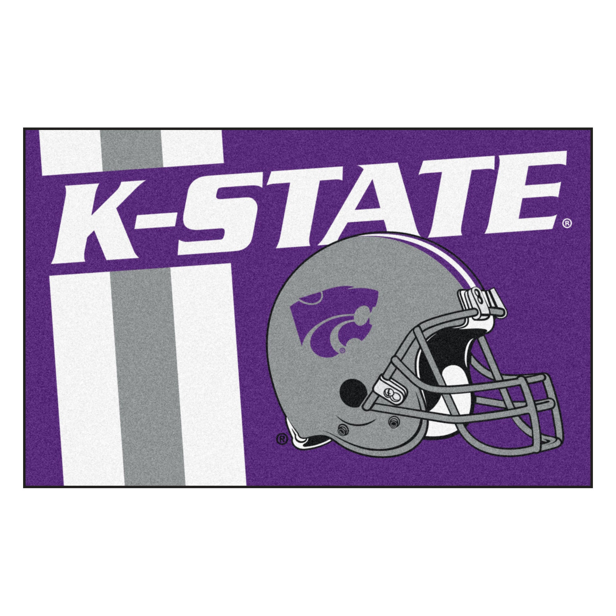 FANMATS, Kansas State University Uniform Rug - 19in. x 30in.