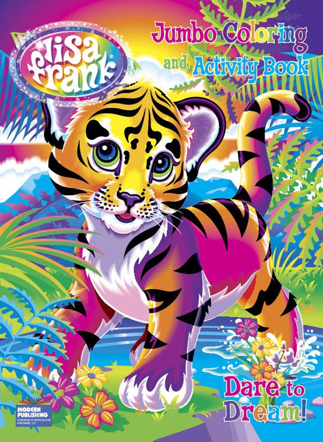 Kappa Publication, Kappa Publication 111773 Lisa Frank Jumbo Coloring & Activity Book