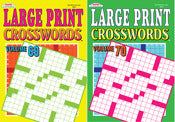 Kappa Publication, Kappa Publication 3843 Large Print Crosswords Assorted Volumes