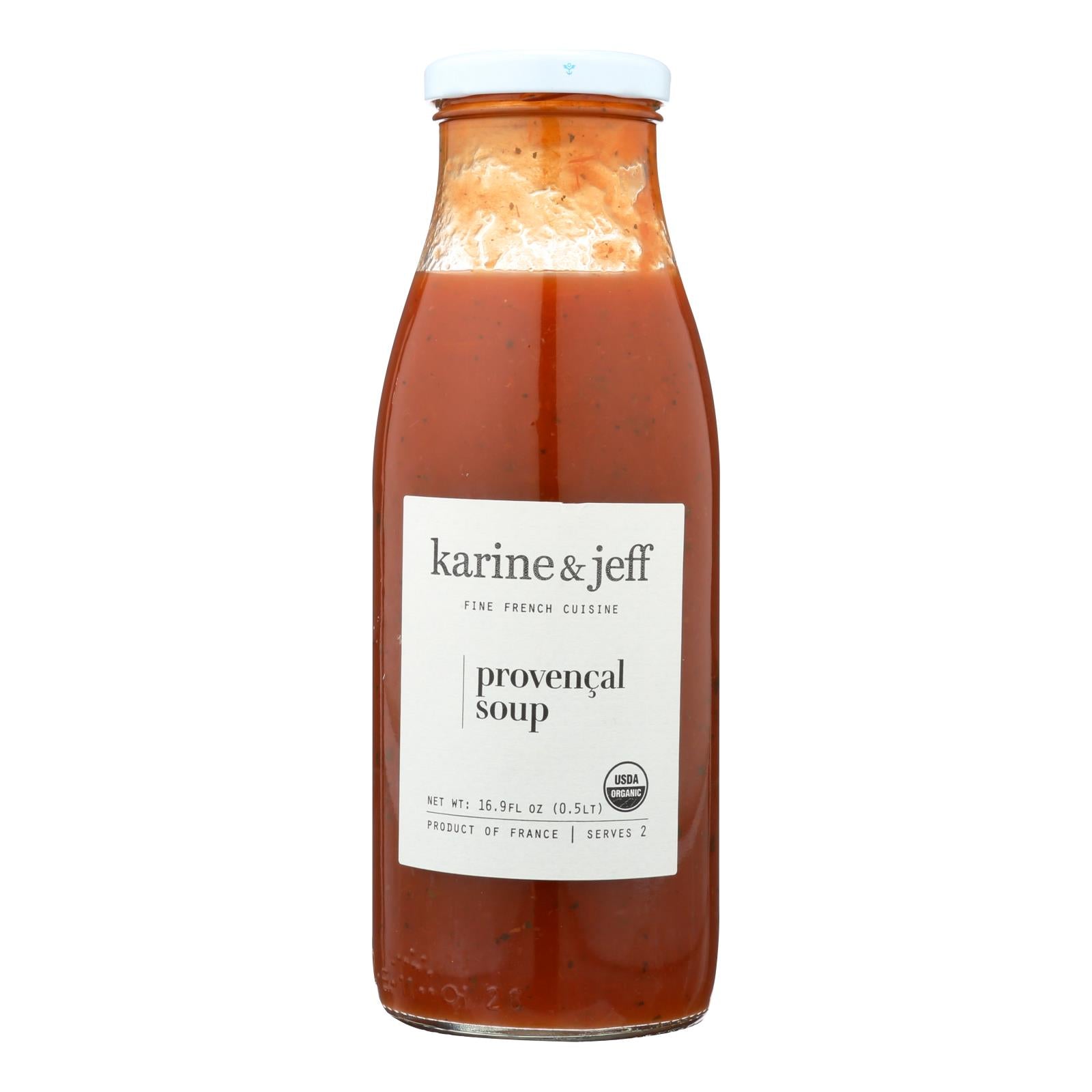 Karine & Jeff, Karine & Jeff - Soup Provencal - Case of 6 - 16.9 FZ (Pack of 6)