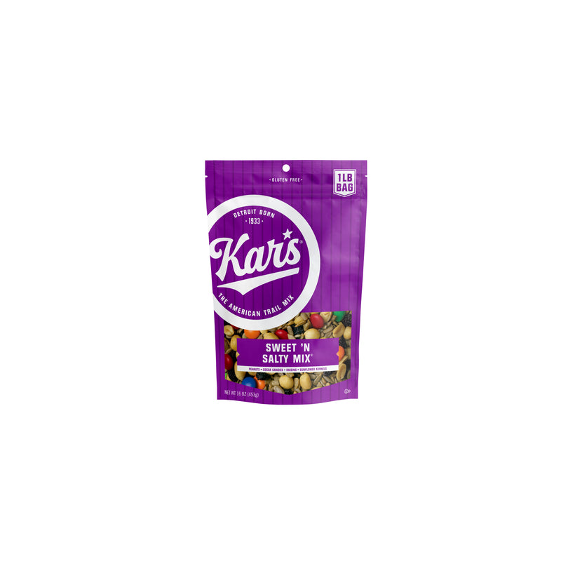 KAR NUT PRODUCTS CO, Kars Sweet 'N Salty Trail Mix 16 oz Bagged (Pack of 6)