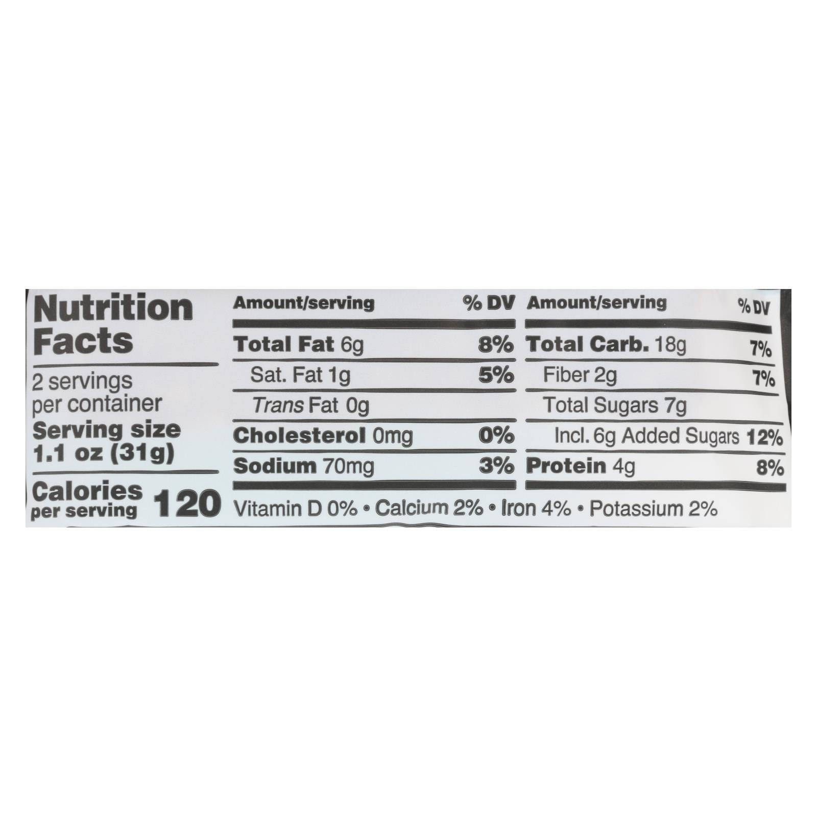 Kate'S Real Food, Kate's Real Food - Bar Stsh Pb Hmp/flx - Case of 12 - 2.2 OZ (Pack of 12)