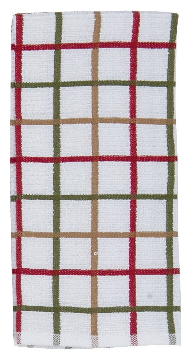 Kay Dee, Kay Dee A8768 14 X 7 X .5 Windowpane Towel (Pack of 6)