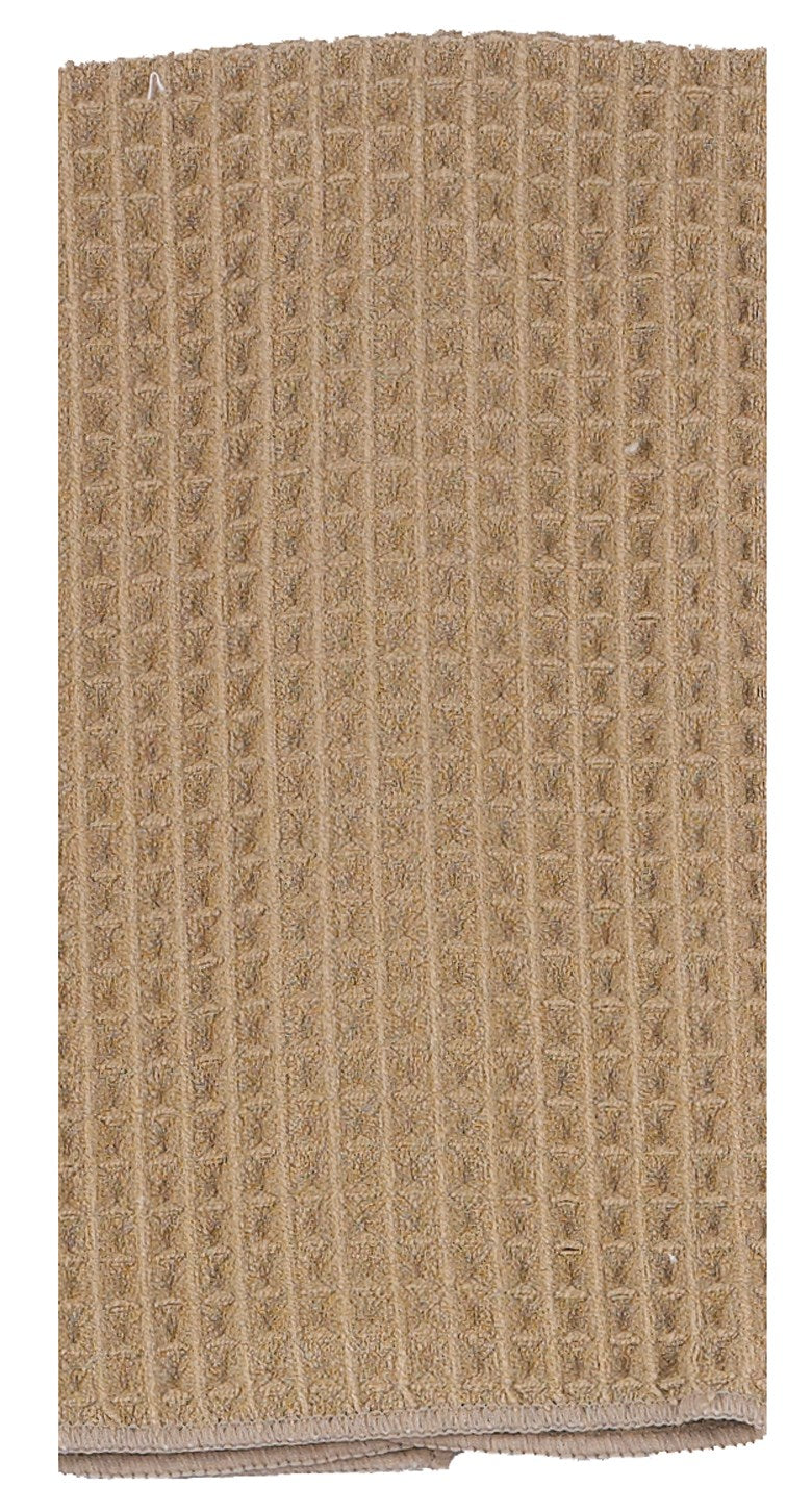 Kay Dee, Kay Dee A8775 16 X 24 Taupe Microfiber Waffle Towel (Pack of 6)